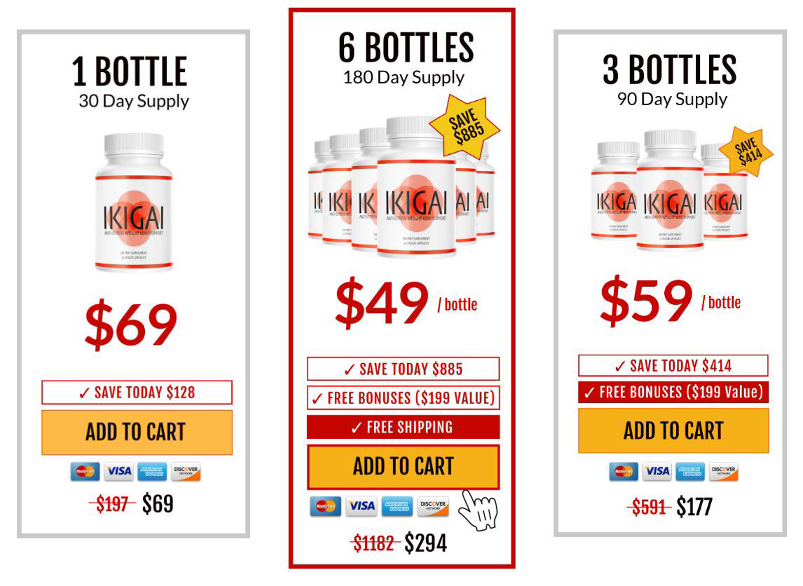 IKIGAI best pricing